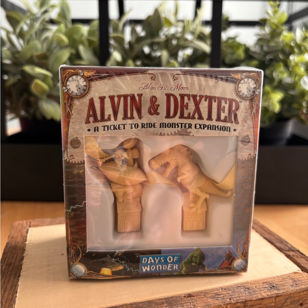 *Rare* TICKET TO RIDE Alvin & Dexter Monster Expansion (New)
